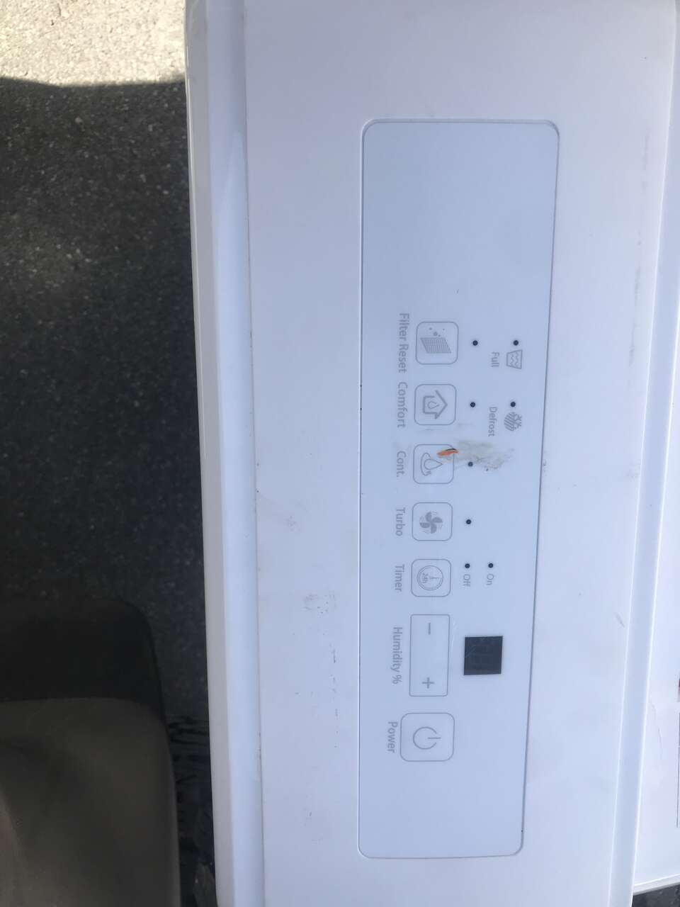 50 pint dehumidifier new in box