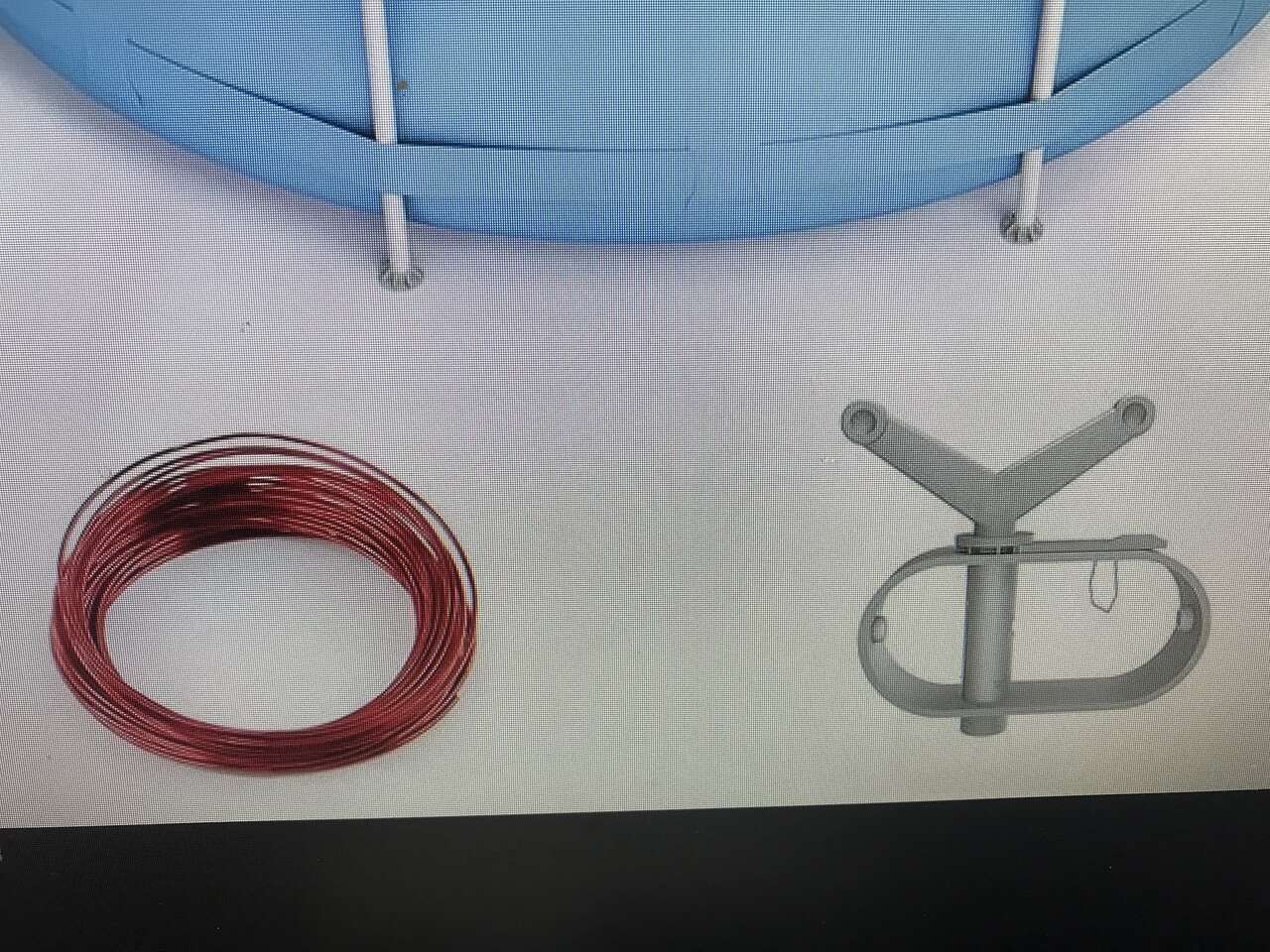 30FT COATED CABLE WITH TENSIONER