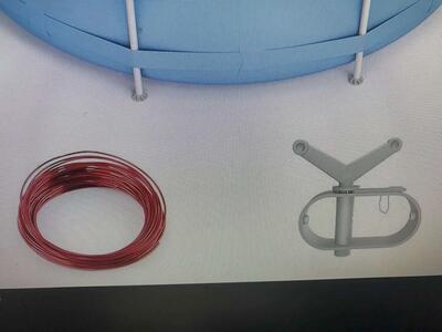 28 foot tarp with coated wire tension many uses pool cover pond liner rain cover patio cover