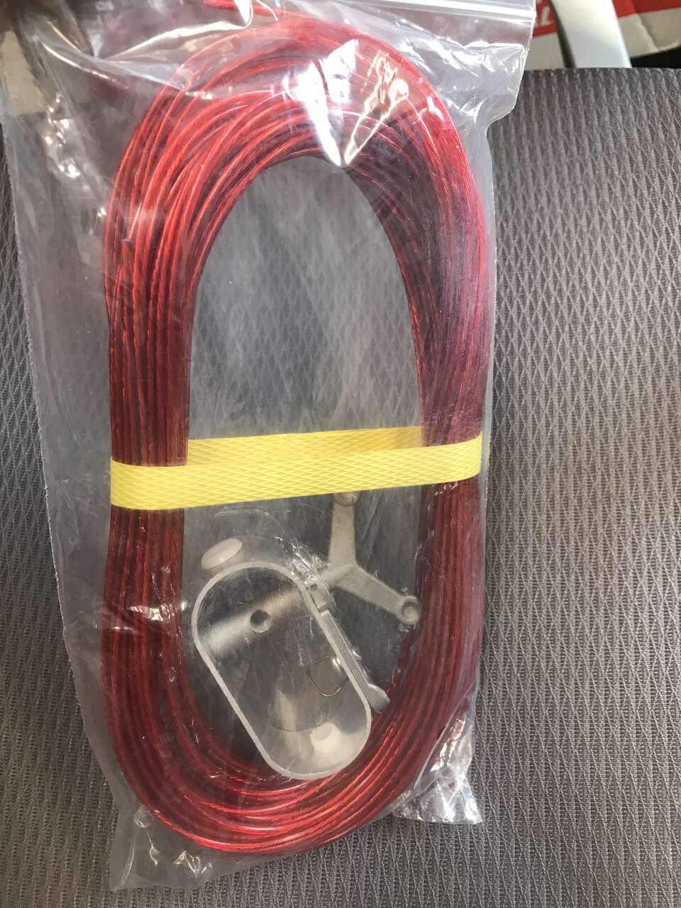 30 foot long cable with tensioner