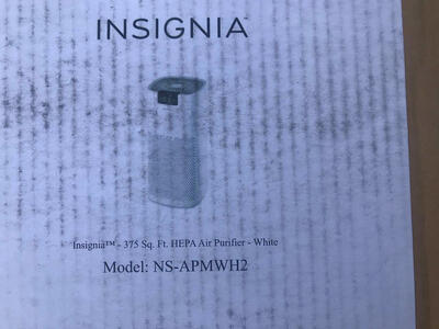 Insignia 3 in 1 room air purifier large 32" tall - new