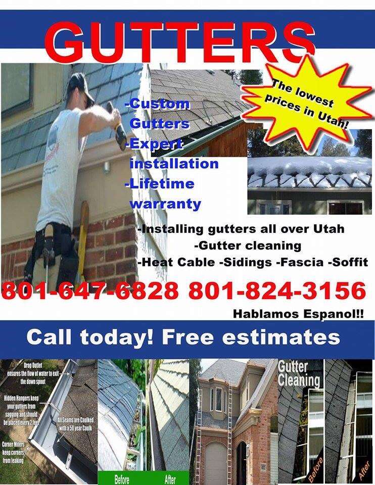 Rain Gutter, Soffit, Fascia, Roofing, Painting, concrete, fundation,, siding