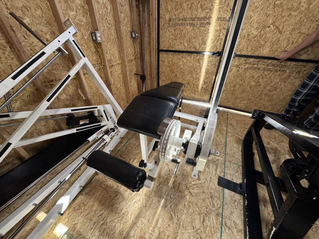 Body Masters Leg Extension & Leg Curl And Abductor