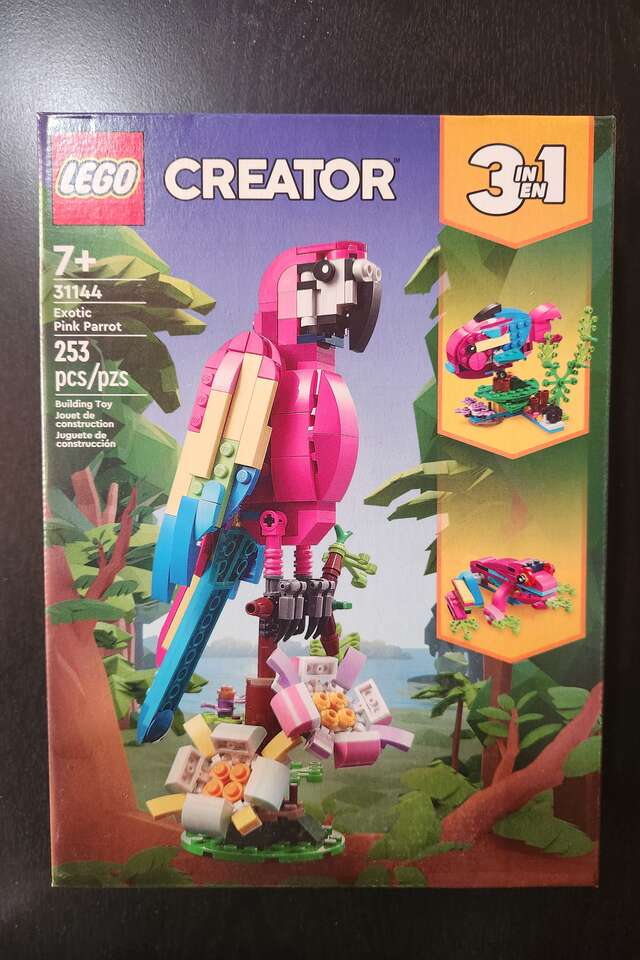Lego Exotic Pink Parrot