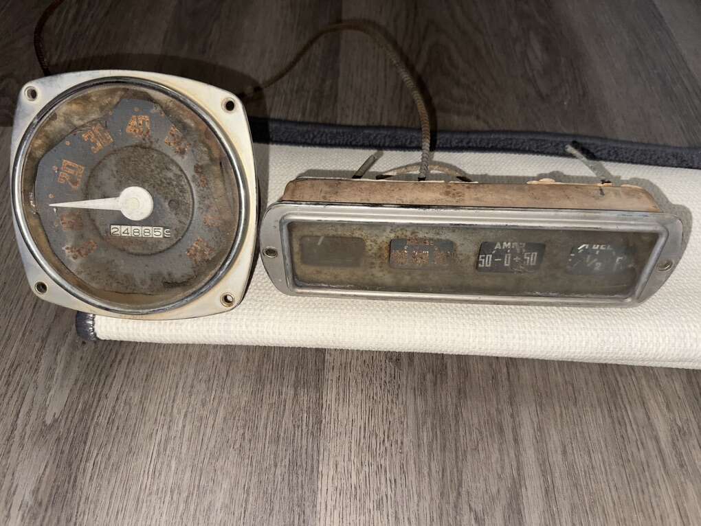 1954-1968 Dodge Power Wagon 12V Gauges