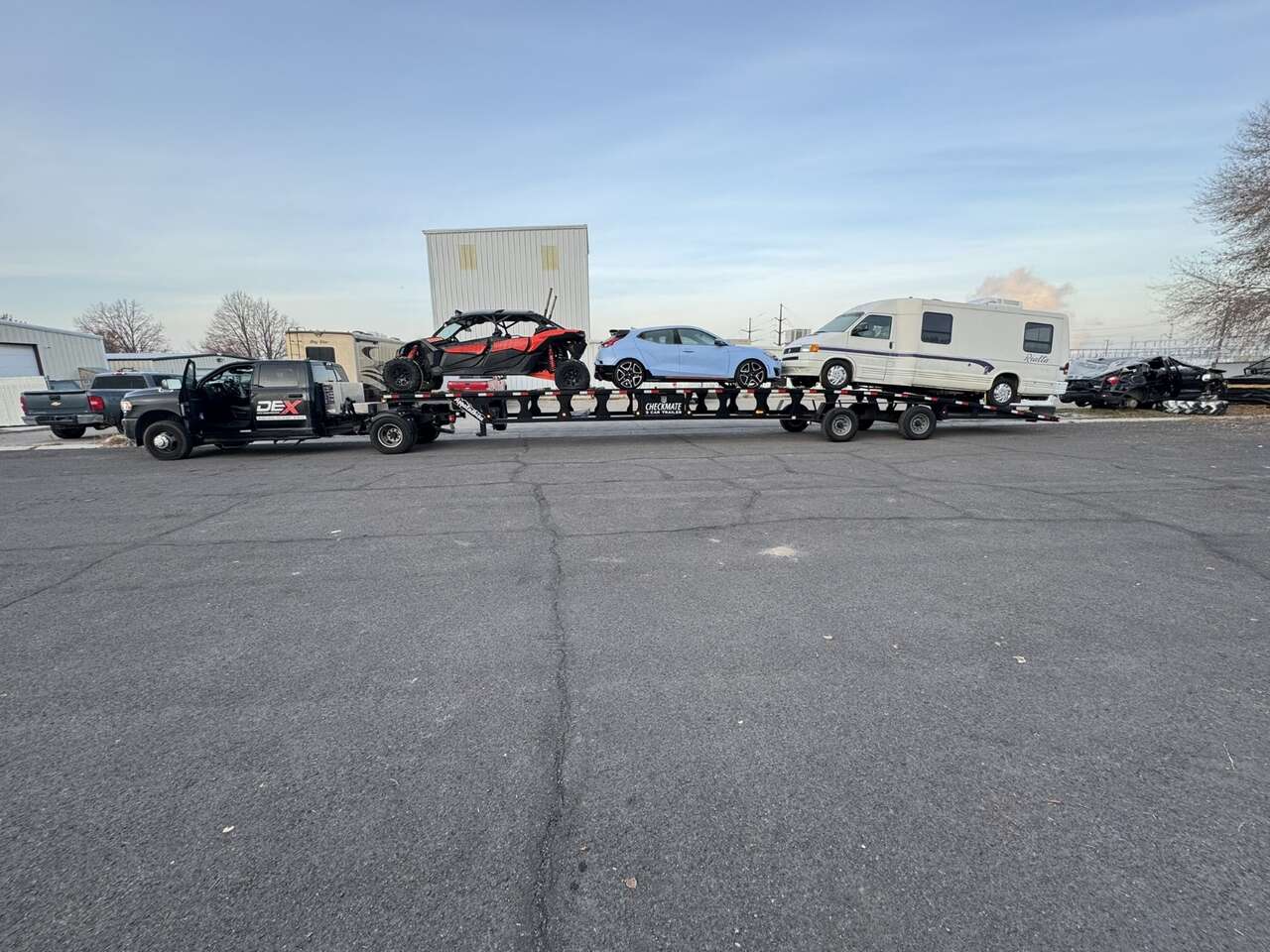 3 Car Hauler, Trailer