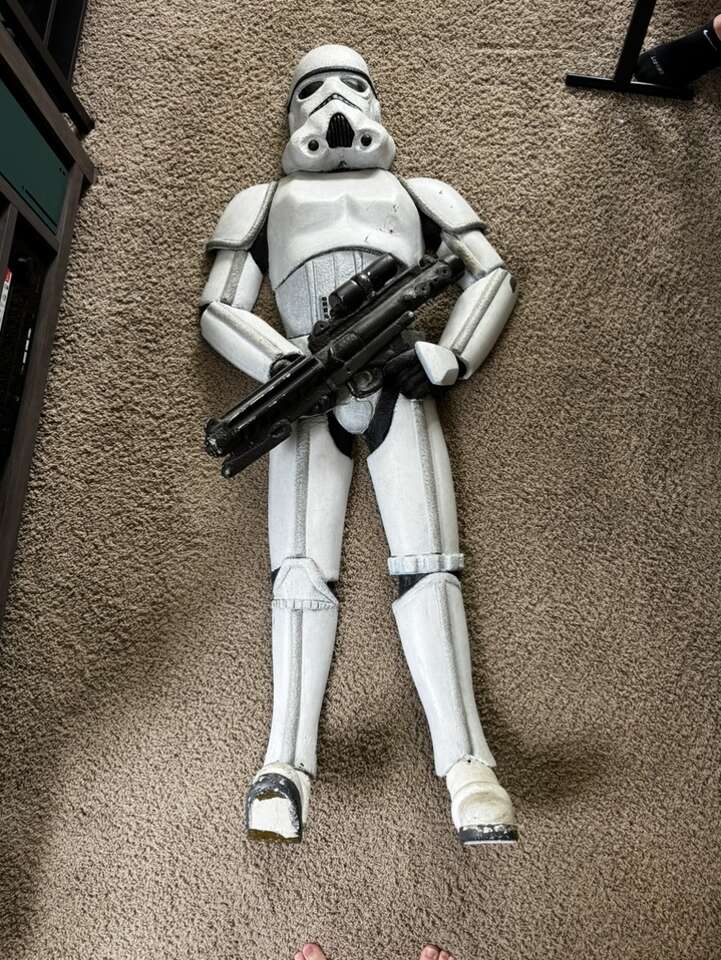 Hard Styrofoam Storm Trooper