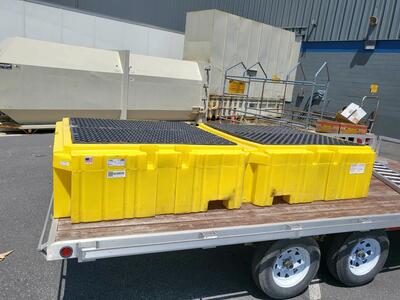Twin IBC Spill Containment