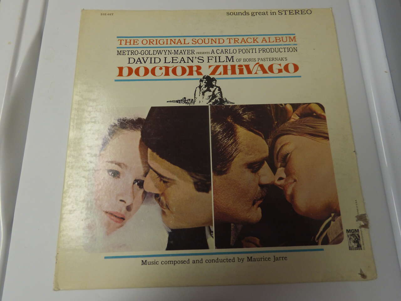 vintage vinyl Doctor Zhivago the original sound track album