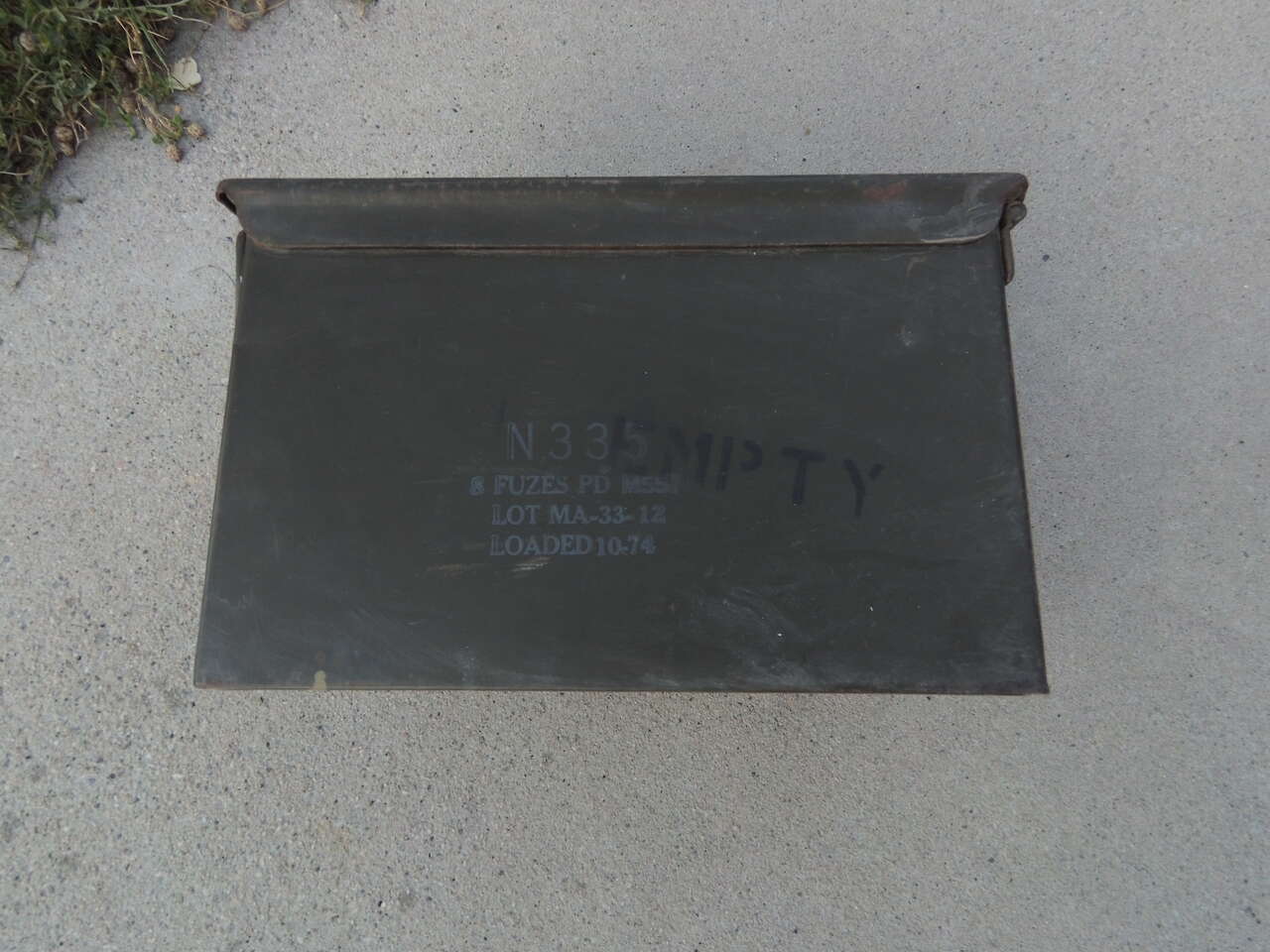 Military Ammo Box