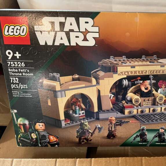 Lego 75326 Boba Get Throne Room Retired Sealed