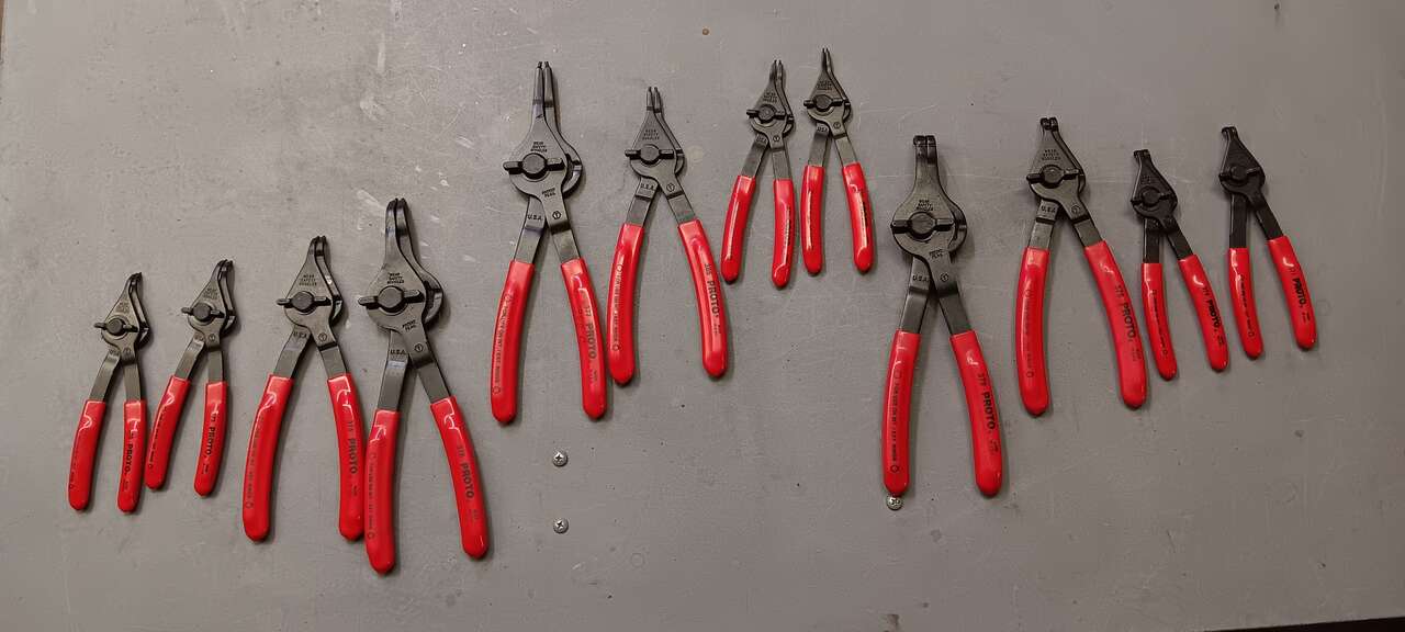Proto snap ring pliers