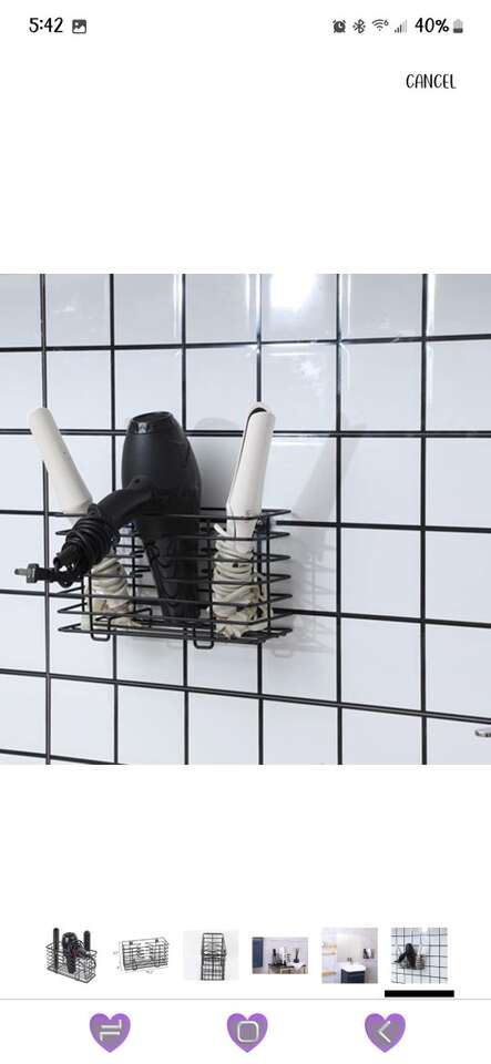 New Hair Tool Organizer