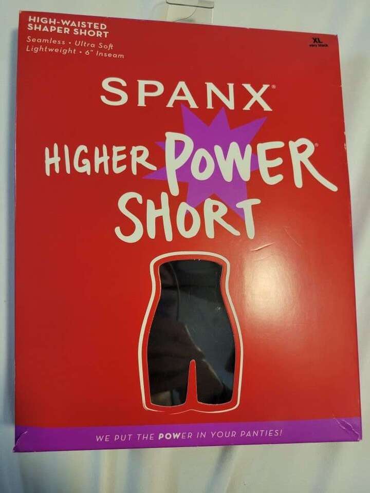 New SPANX XL High Waisted Shaper Shorts