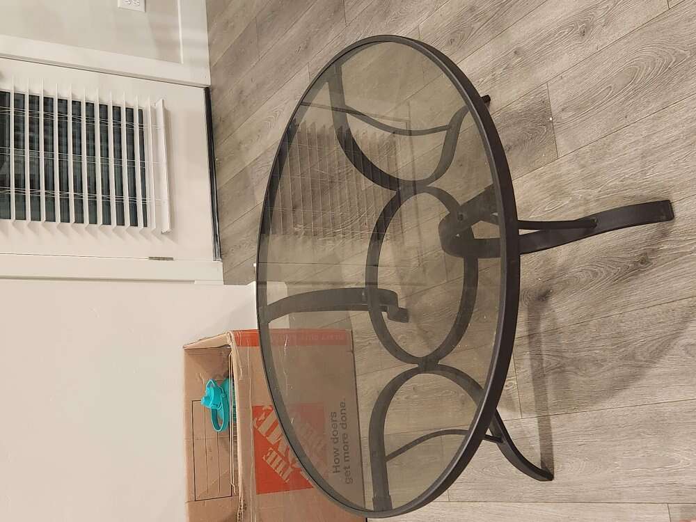 Glass Coffe Table Furniture