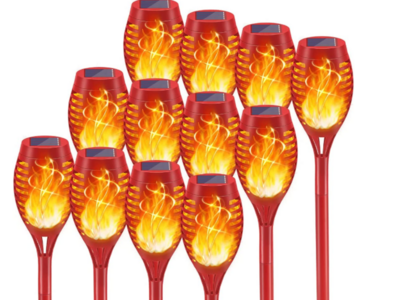 brand new in box 12Pack Solar Flame Torch Lights
