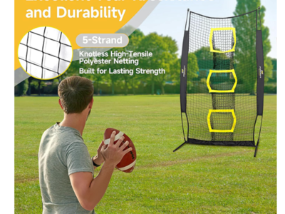 New in box 8 x 4ft Football Throwing Net