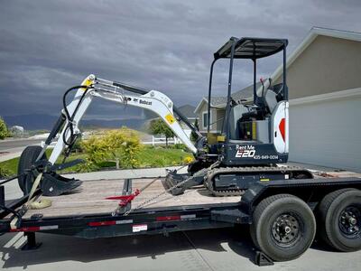 Mini Excavators **Rent** **Tooele Valley Only**