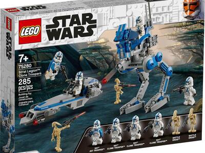 Lego 501st legion clone packs (6 sets included)