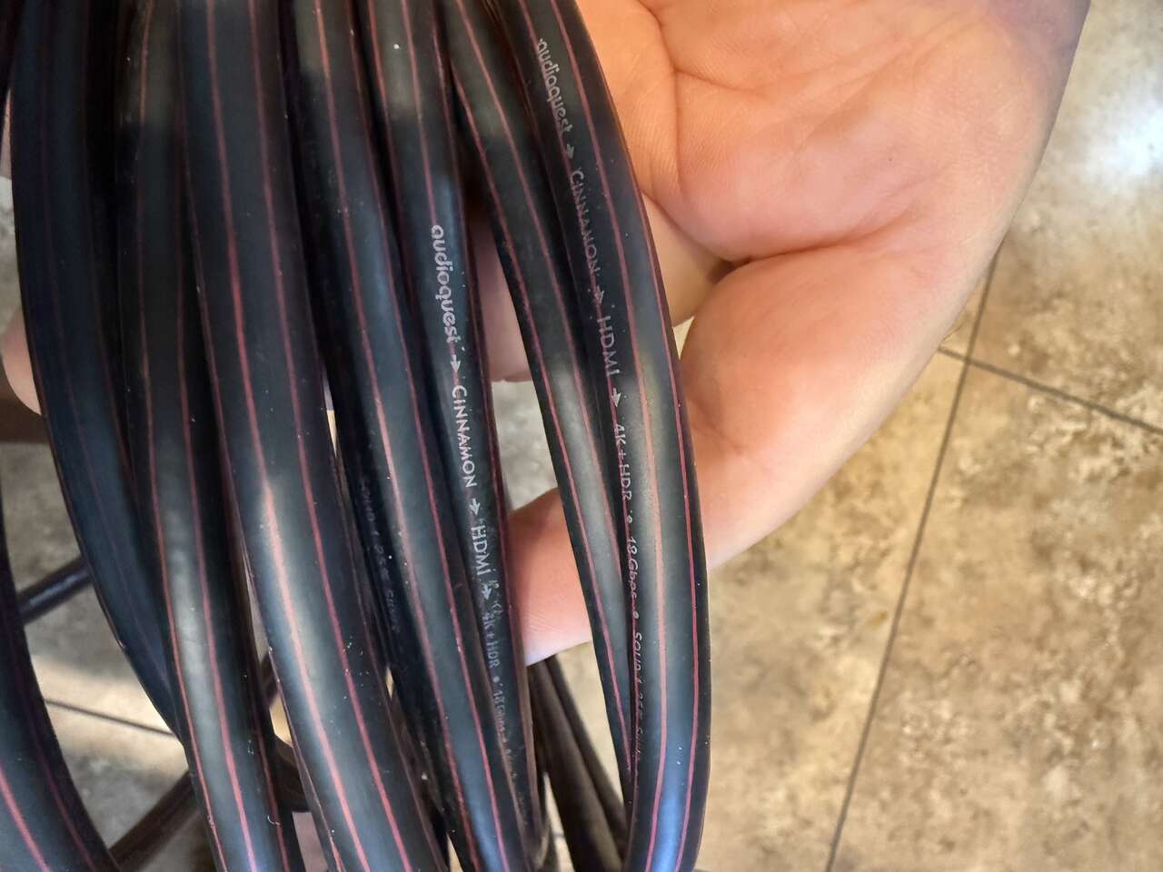 Long 4k HDMI cables