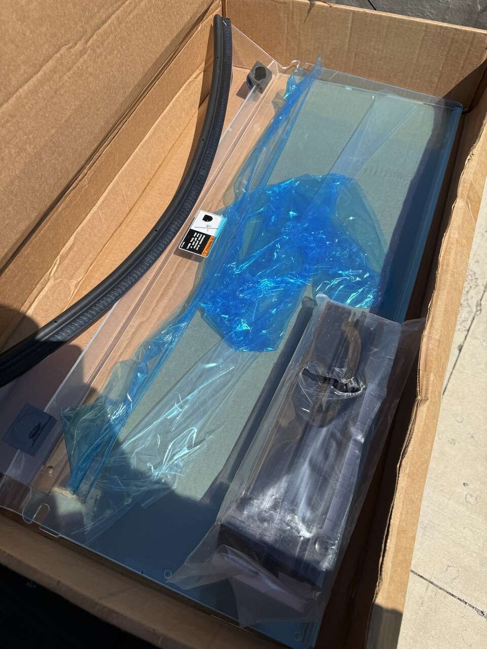 Club Car Onward OEM Front Folding Windshield Kit.