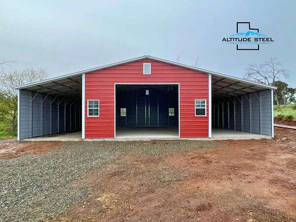 We build hay barns horse barns sheds storage units