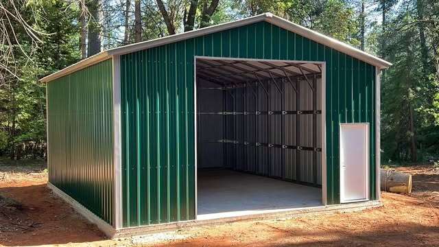We build steel carports garages trailer storage atv storage