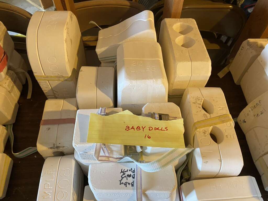 Ceramic Baby Doll Molds