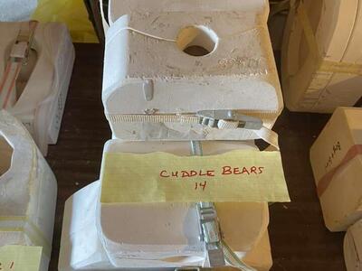 Cuddle Bears Collection Ceramic Molds