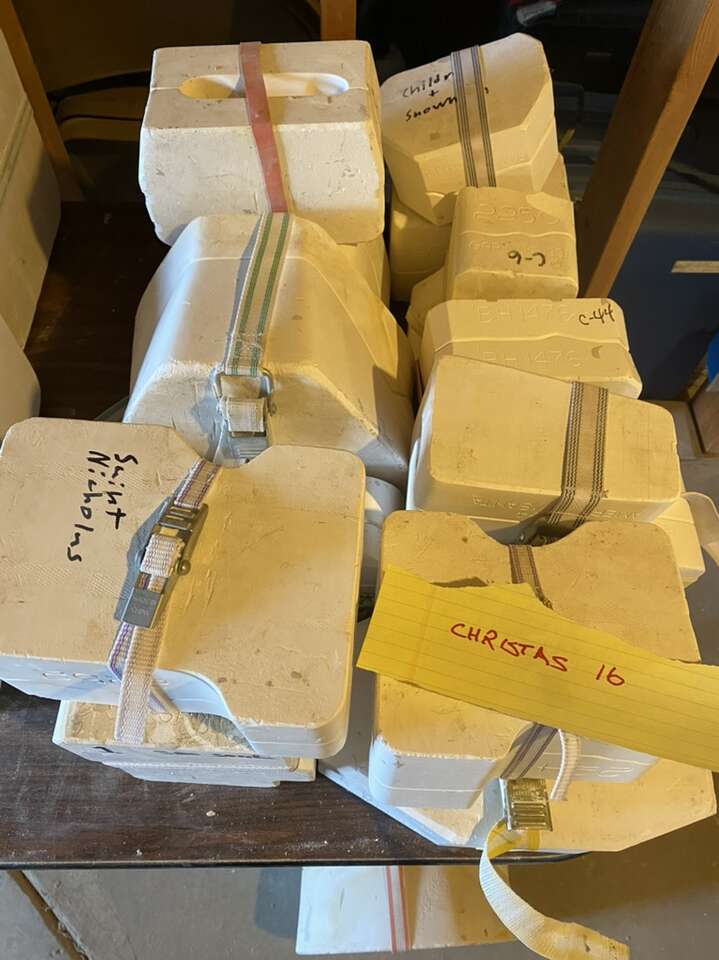 Christmas Ceramic Molds