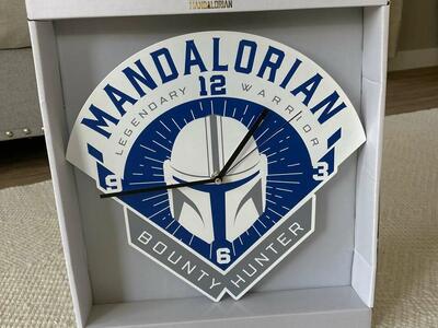 Mandalorian Clock