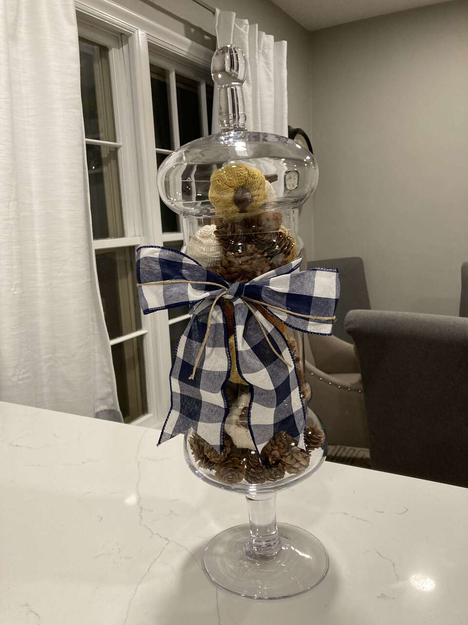 Festive Fall Apothecary Jar