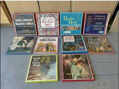 Vintage Vinyl Record Sets