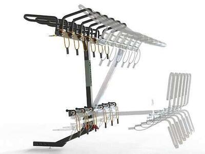 2,4,5,6,8 Spot Bike Rack-LOCAL