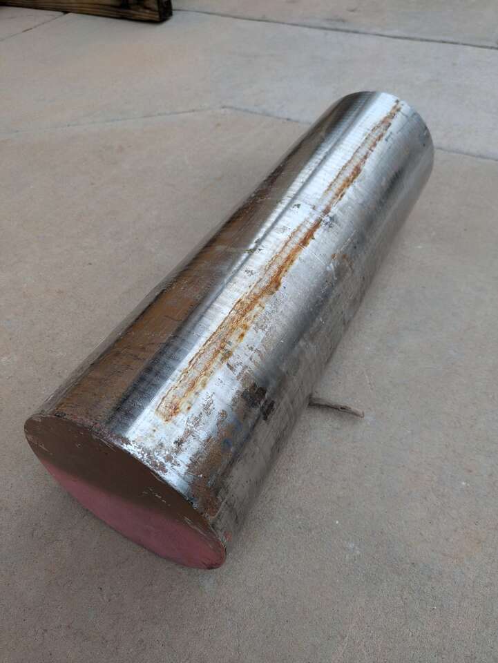 6" Stainless Steel Round Bar