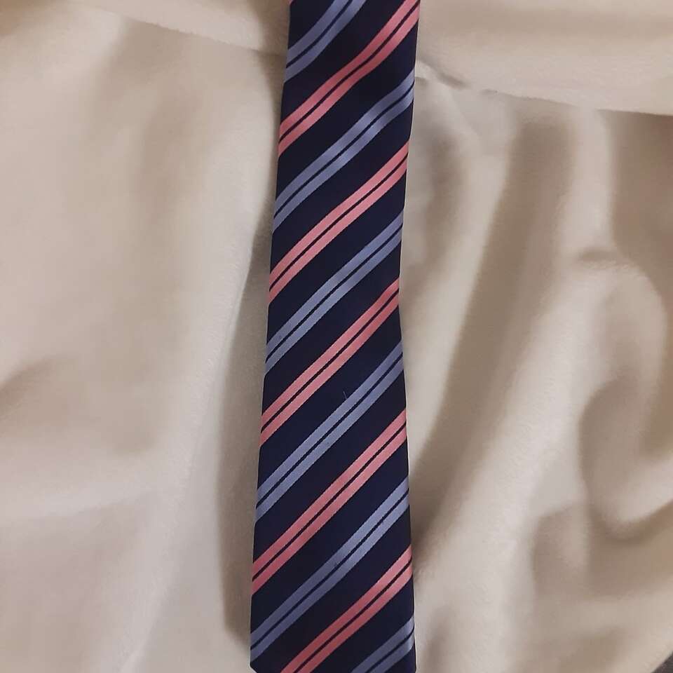 Pink/Blue Striped Charles Tyrwhitt Tie