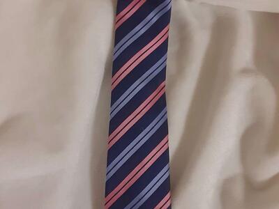 Pink/Blue Striped Charles Tyrwhitt Tie