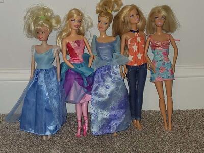 Array of Barbies