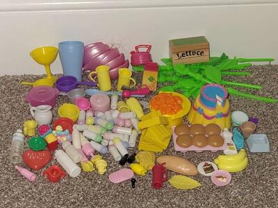 Barbie Food and Other Kitchen Supplies