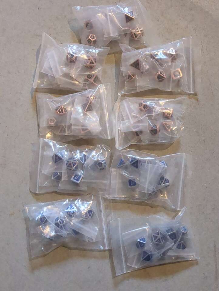 Dungeon and Dragons dice set