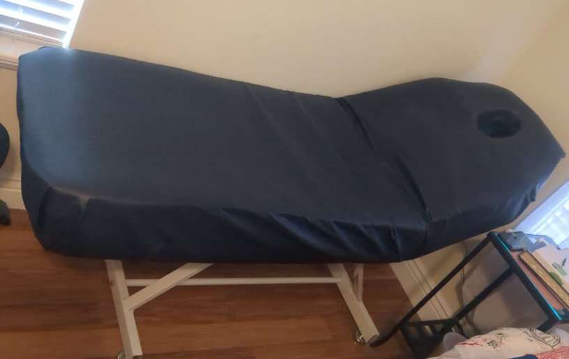 Massage table