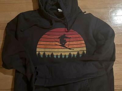 3 Adult Small Ski Hoodies- All For $20