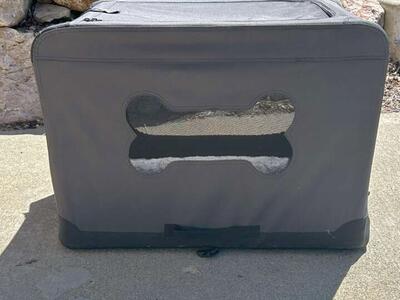 Top Paw Canvas Crate