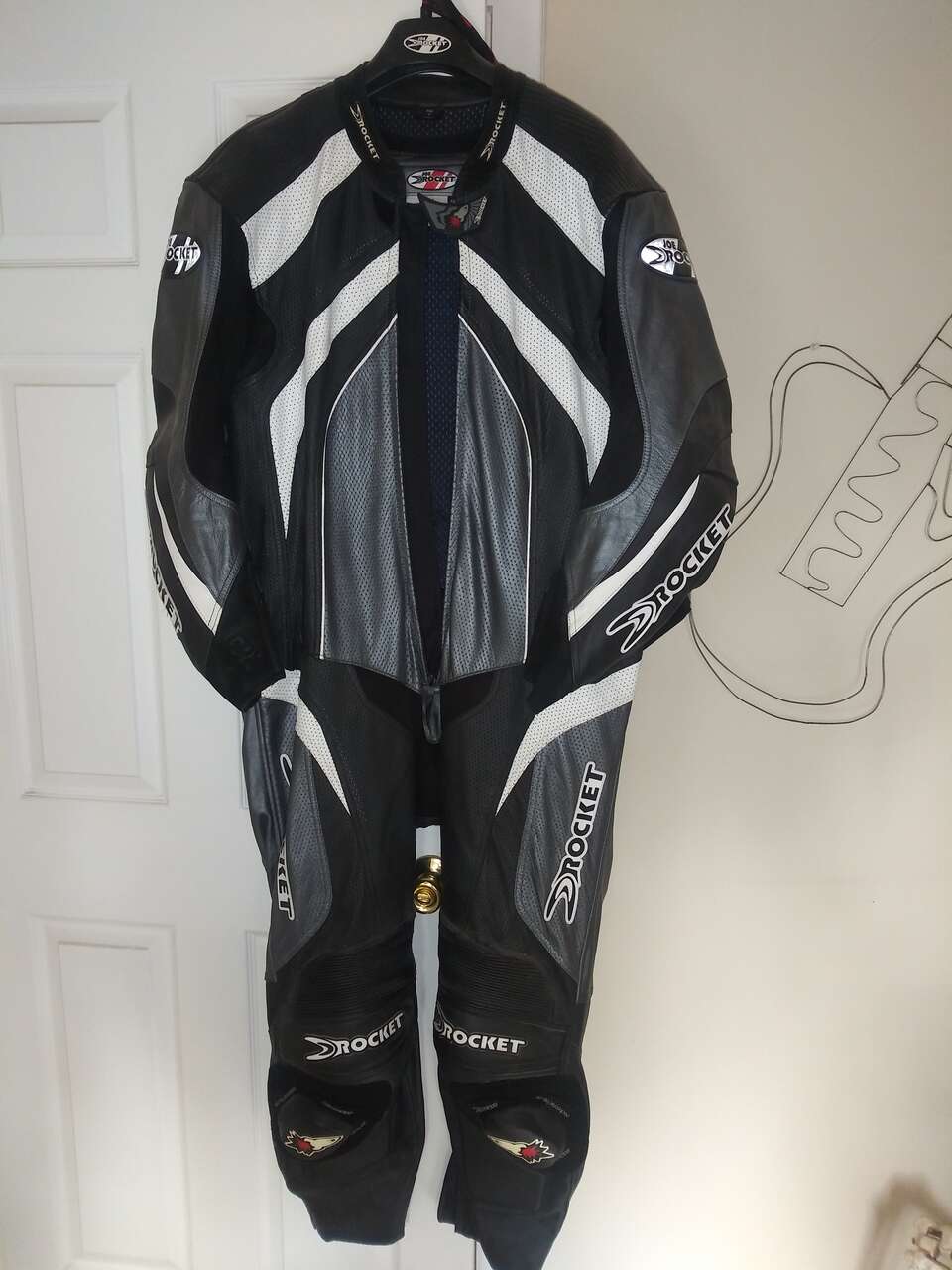 Joe Rocket leather riding or racing suit