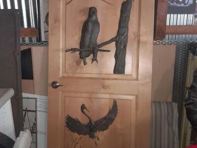 Interior Alder Wood custom made door