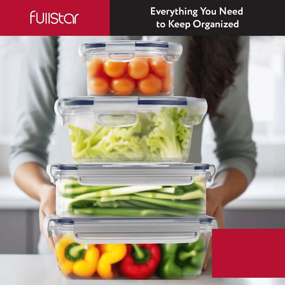 8 Piece Food Storge Containers w/ lids