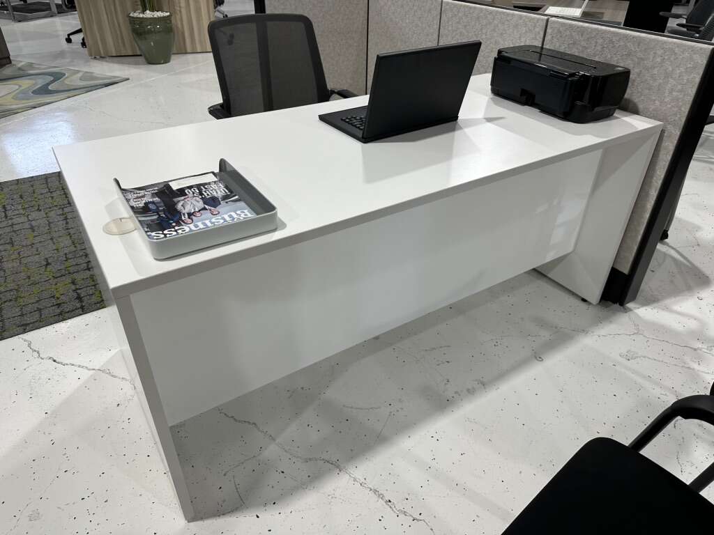 36 X 72 White Desk