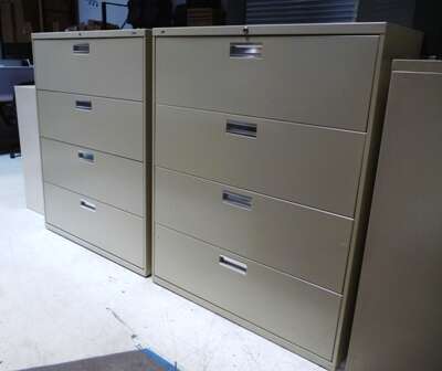 4 Drawer Lateral Files