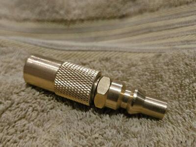 RV quick connect for Blackstone Grills