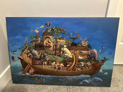 Work of Ark by Hala Wittwer-signed and numbered